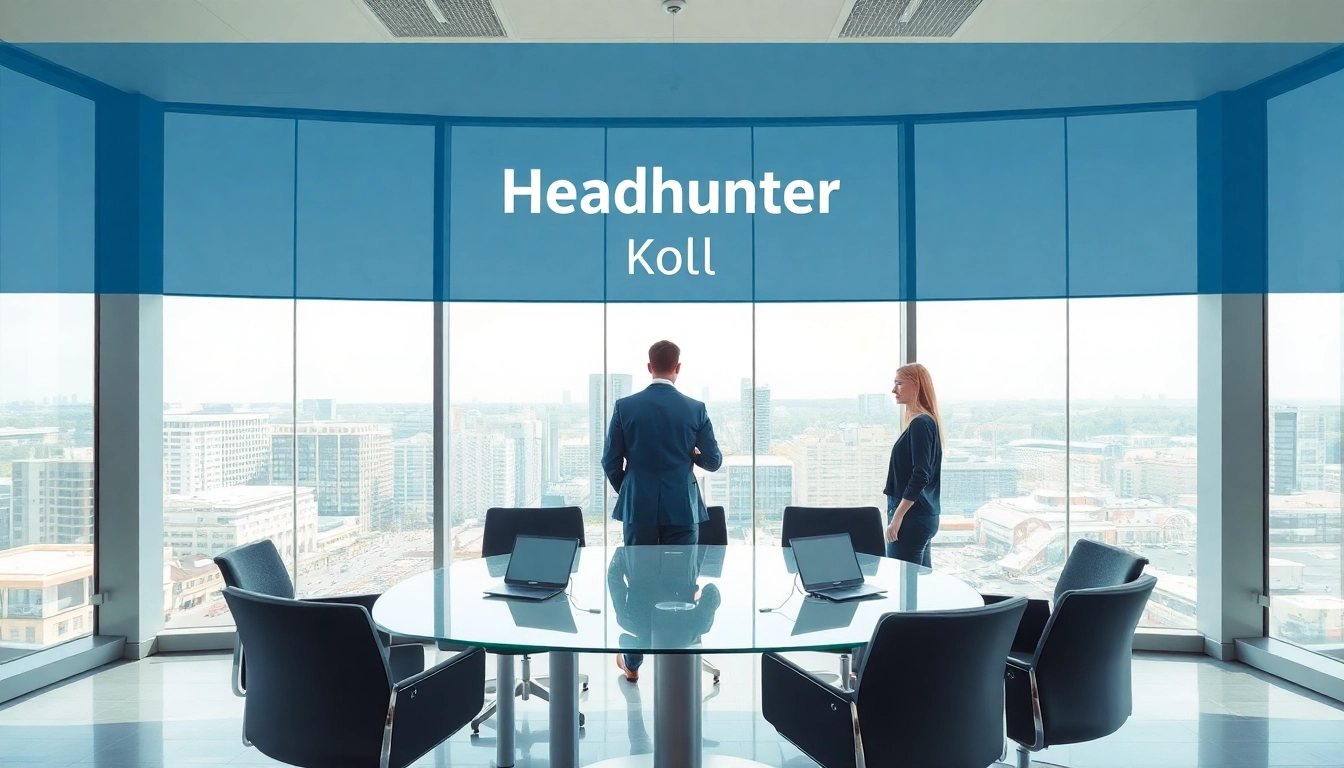 Headhunter Köln beraten in einem modernen Büro, um Erfolg zu erzielen.