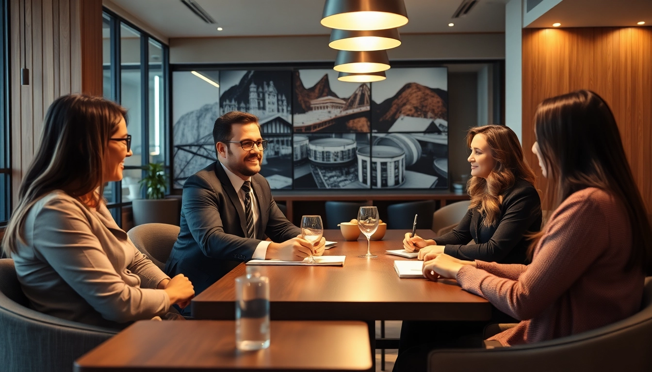 Der Headhunter Gastronomie führt inspirierende Interviews mit talentsuchenden Bewerbern in einer professionellen Umgebung.